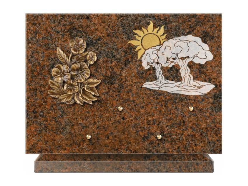 Granite Rectangle Collection Plaque.