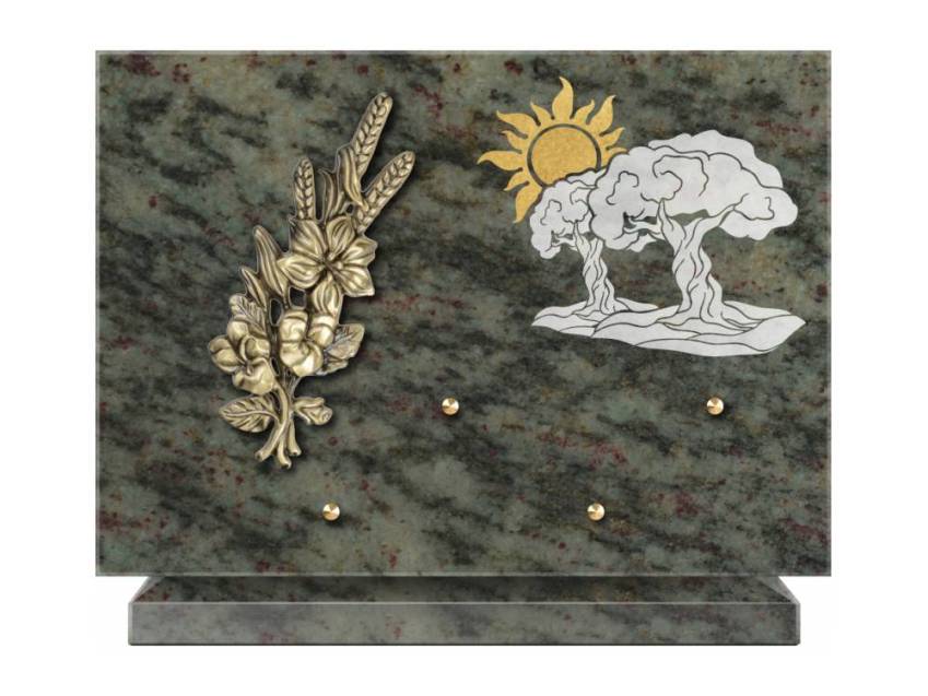 Granite Rectangle Collection Plaque.