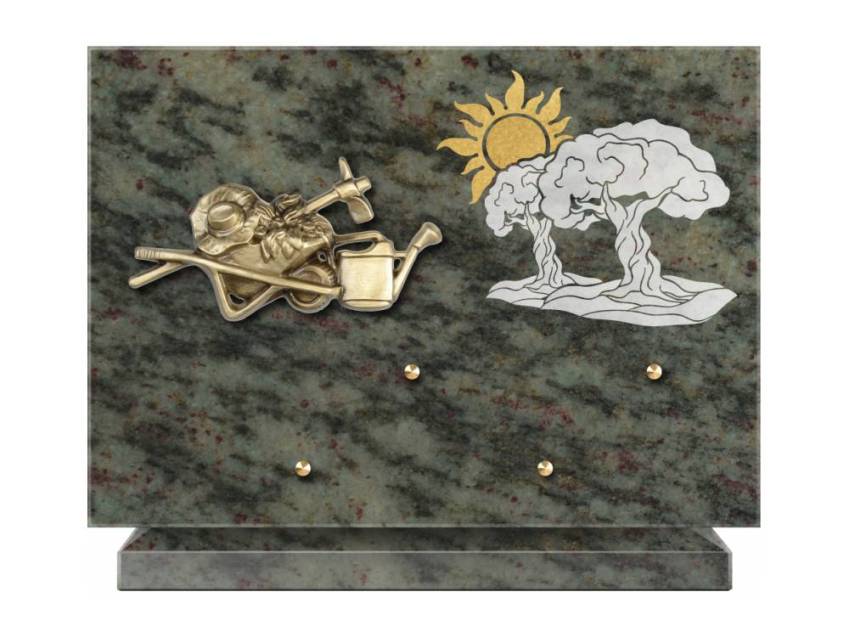 Granite Rectangle Collection Plaque.