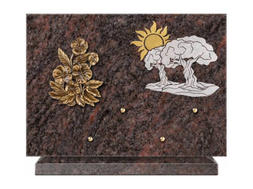 Granite Rectangle Collection Plaque.