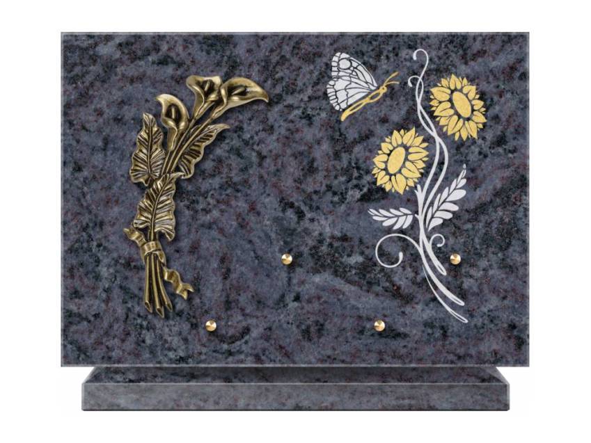 Granite Rectangle Collection Plaque.