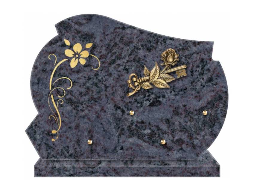 Beautiful artistic granite plaque.