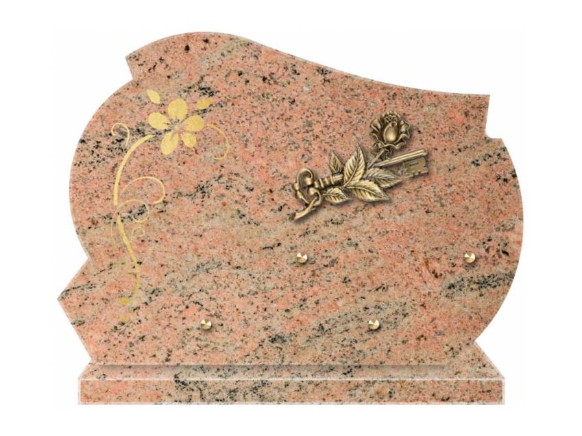 Beautiful artistic granite plaque.