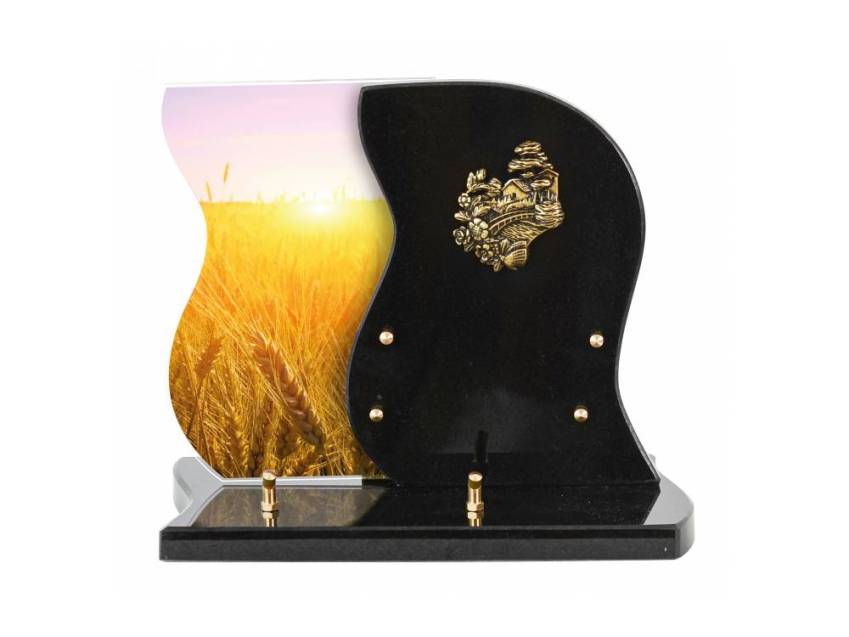 Floratina funeral plaque