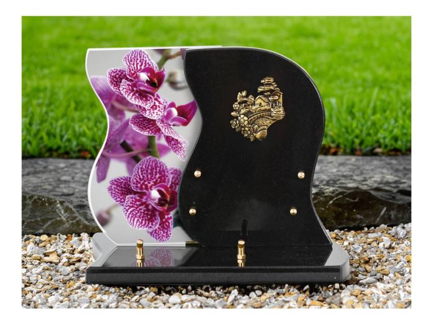 Floratina funeral plaque