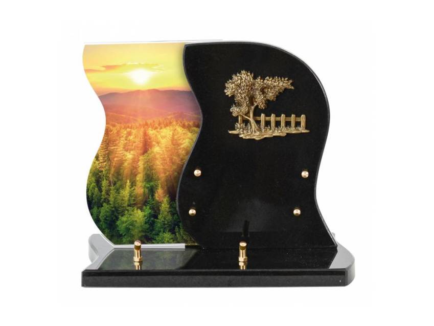 Floratina funeral plaque