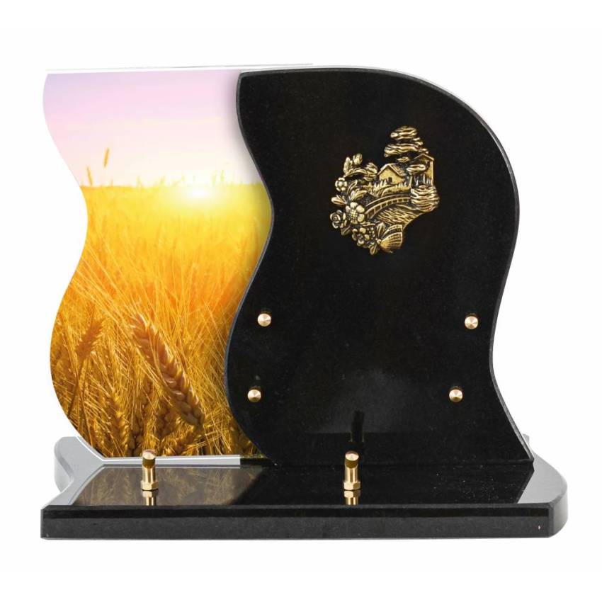 Floratina funeral plaque