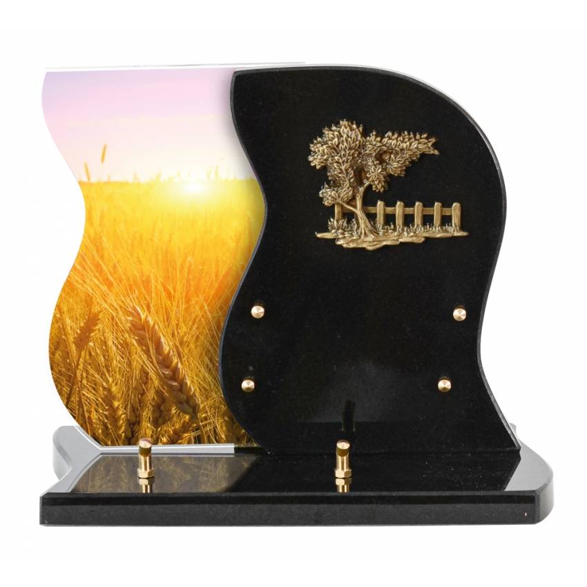 Floratina funeral plaque