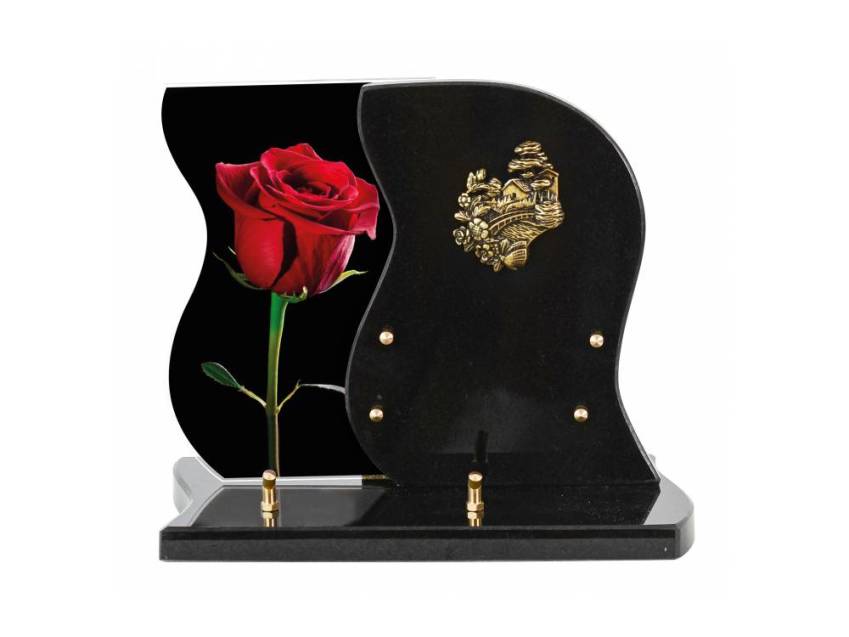Floratina funeral plaque