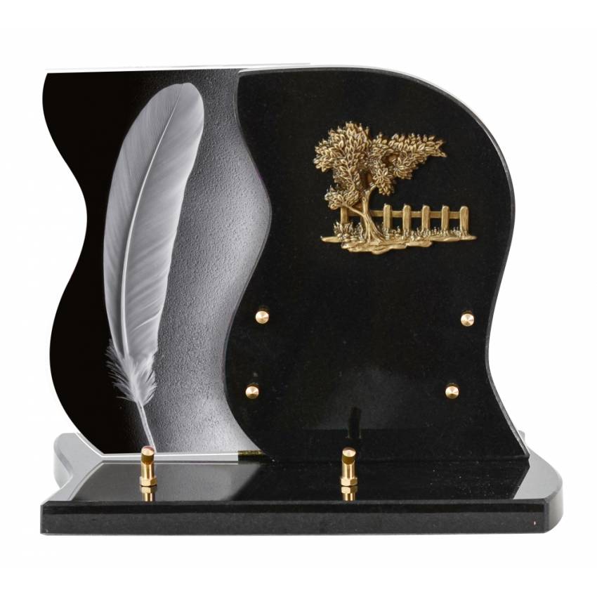 Floratina funeral plaque
