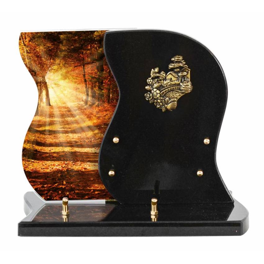 Floratina funeral plaque