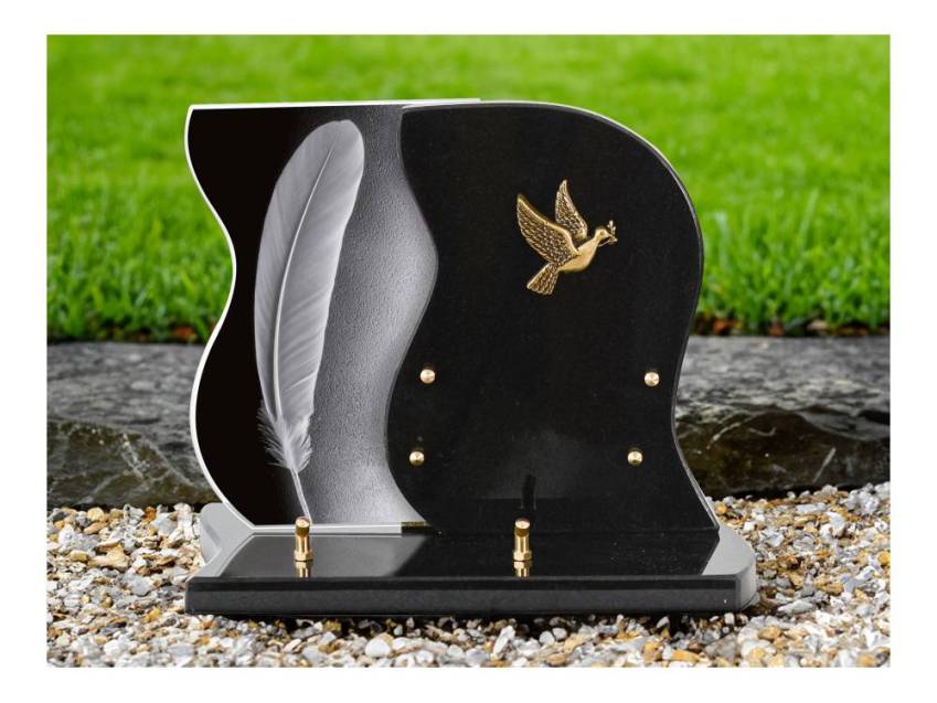 Floratina funeral plaque
