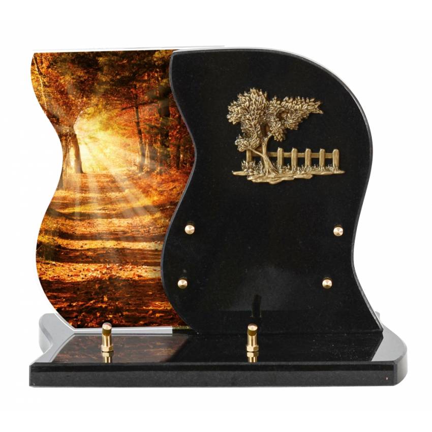Floratina funeral plaque