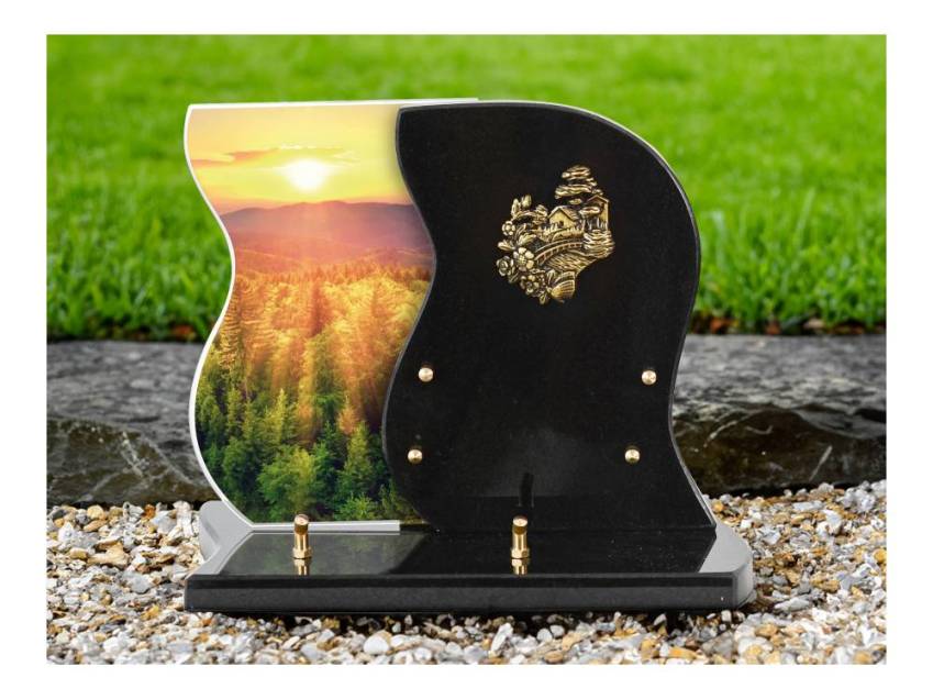 Floratina funeral plaque
