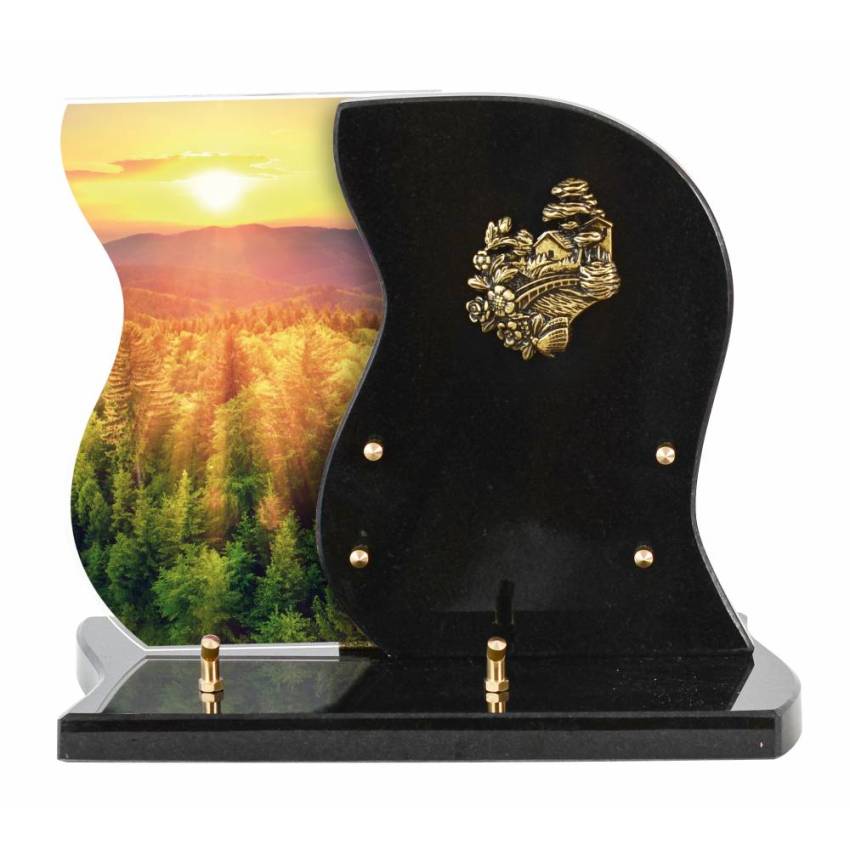 Floratina funeral plaque