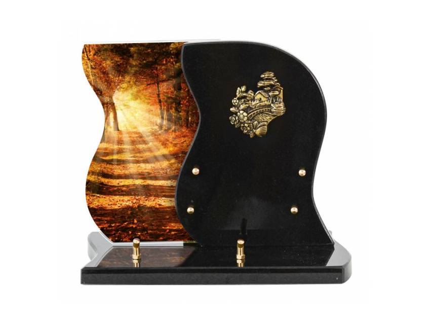 Floratina funeral plaque