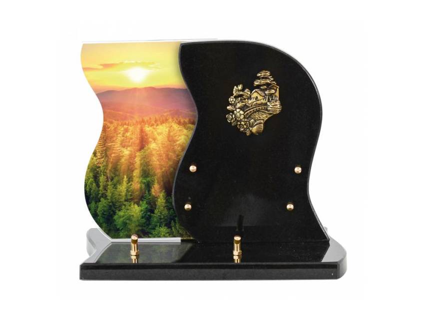 Floratina funeral plaque