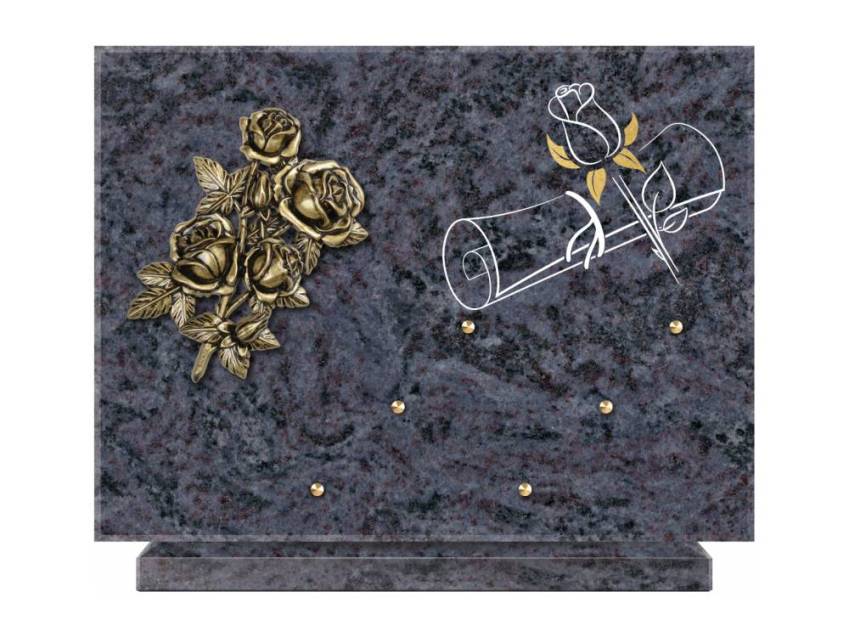 Granite Rectangle Ritual Plaque.