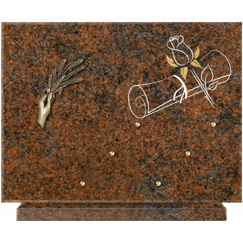 Granite Rectangle Ritual Plaque.