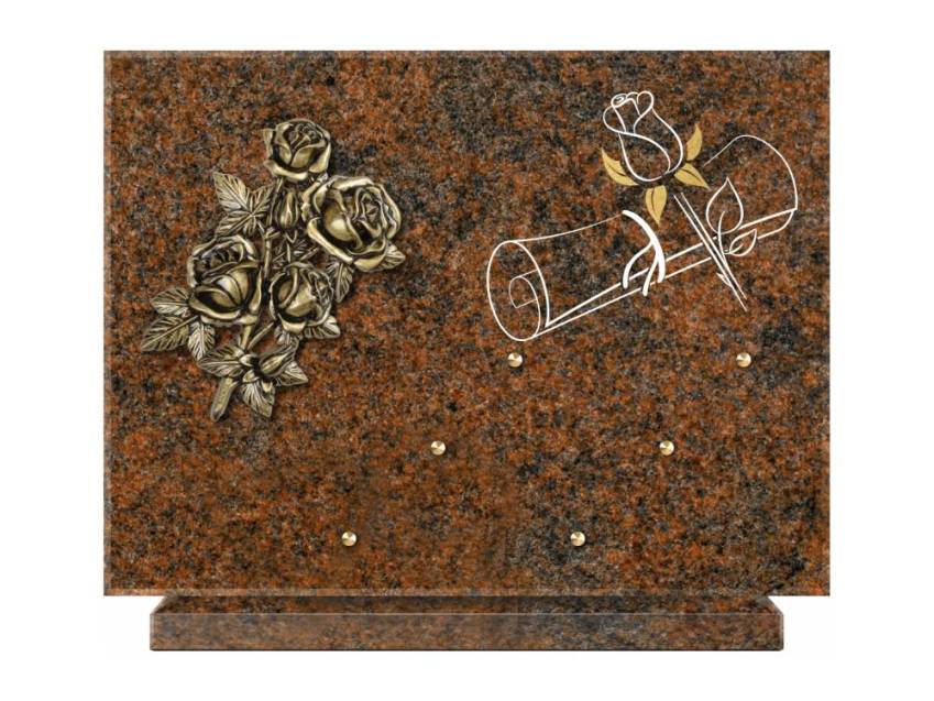 Granite Rectangle Ritual Plaque.