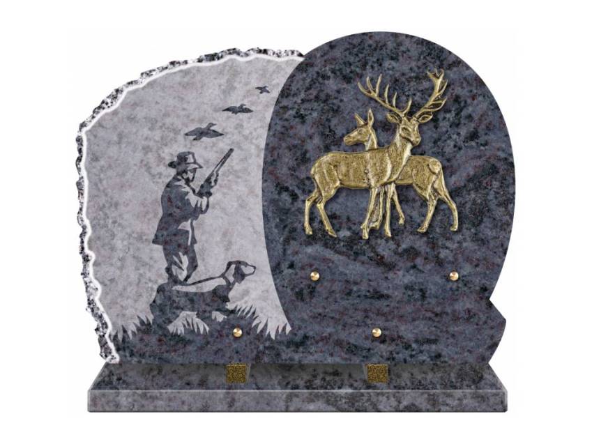 Fabulous original granite plaque.