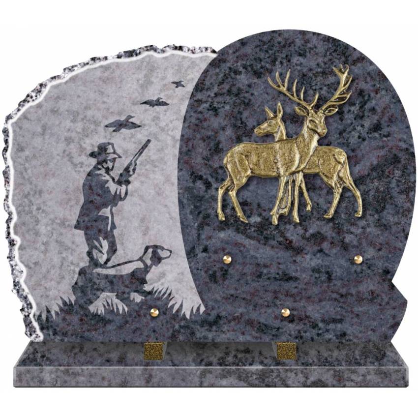 Fabulous original granite plaque.