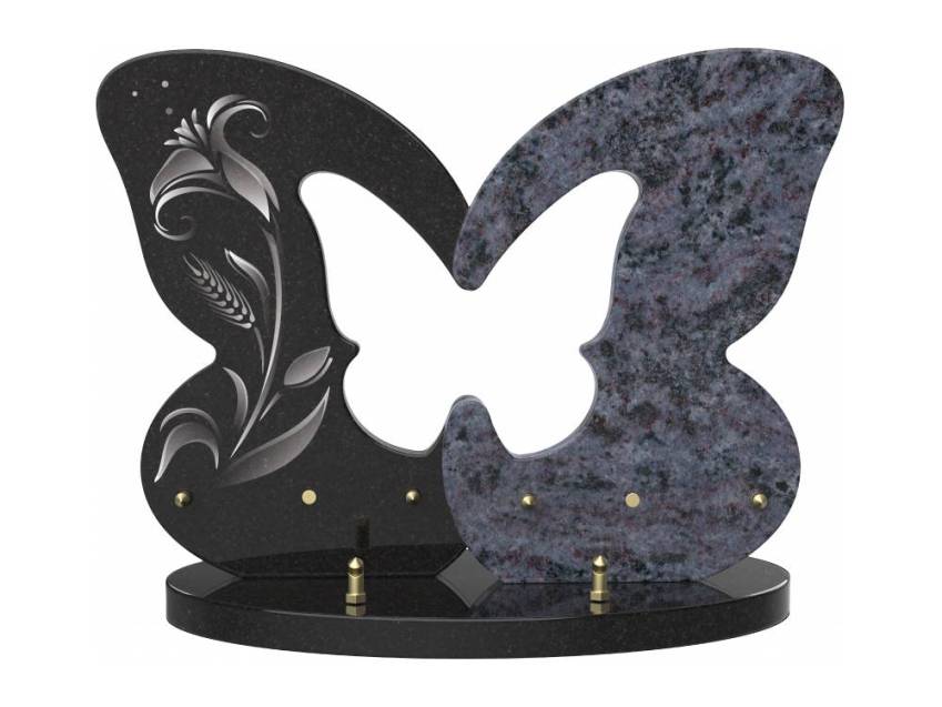 Creative emotion granite plaque.