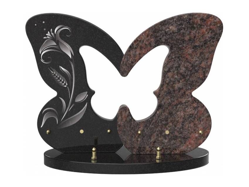 Creative emotion granite plaque.