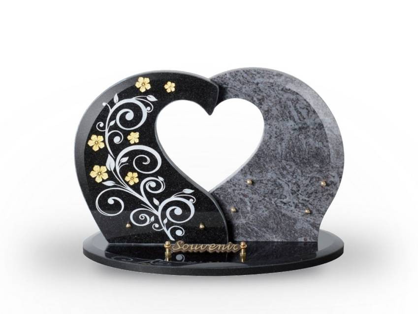 Granite Heart Collection Plaque.