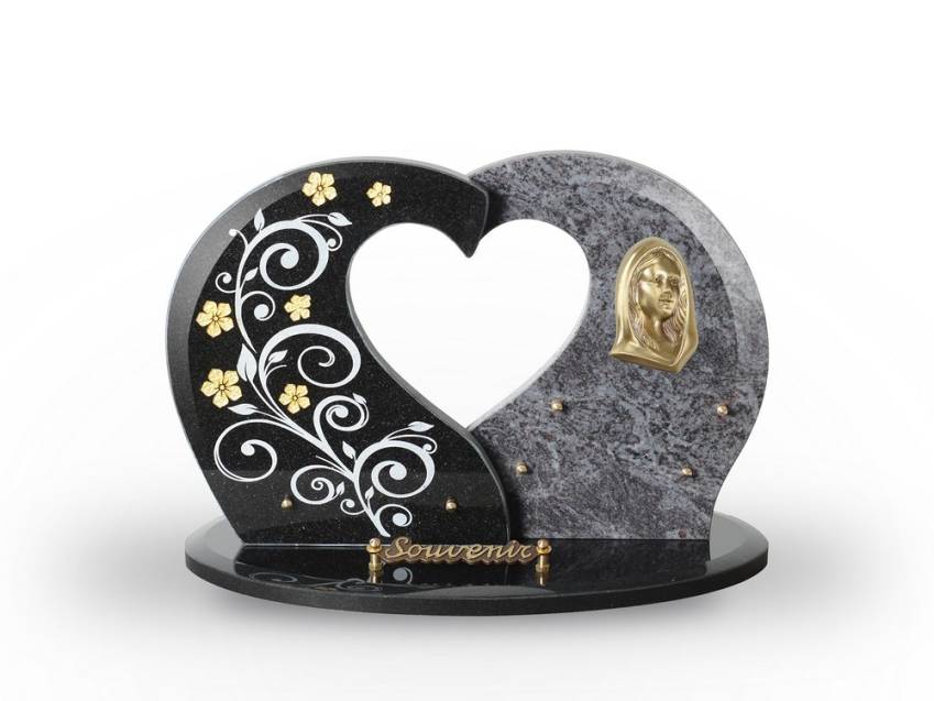 Fabulous Granite Heart Plaque.