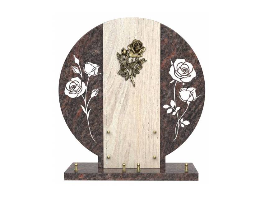 Handcrafted emotional funeral plaque.