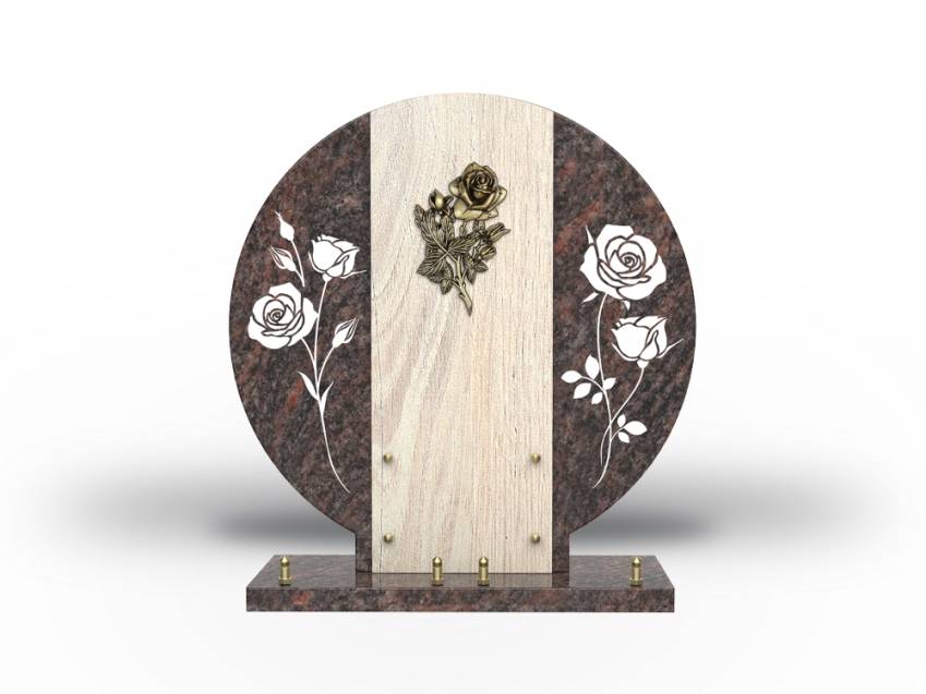 Handcrafted emotional funeral plaque.