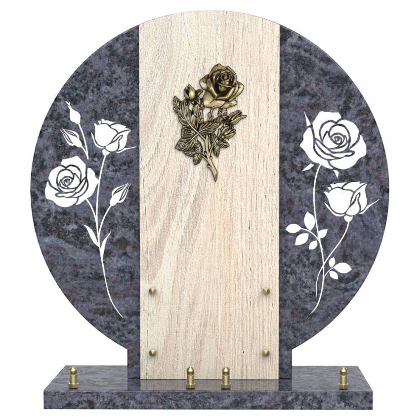 Handcrafted emotional funeral plaque.