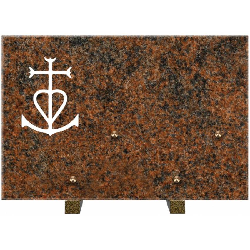 Rectangular granite slab. Rectangle anthology.