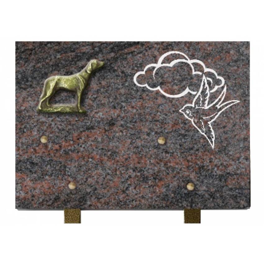 Plaque Granit Rectangle mythique