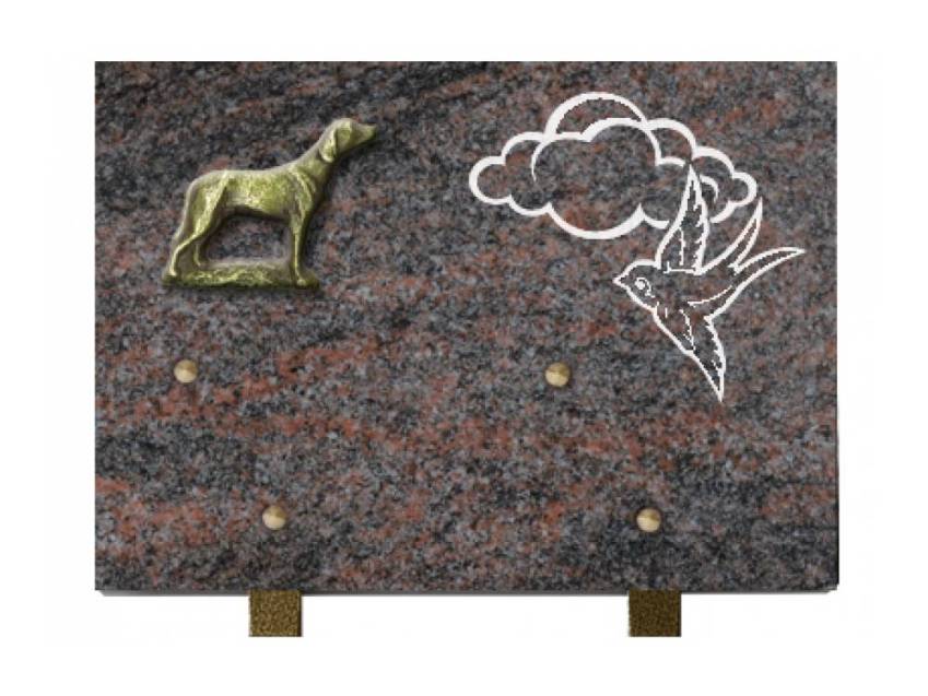 Mythical Rectangle Granite Plaque.