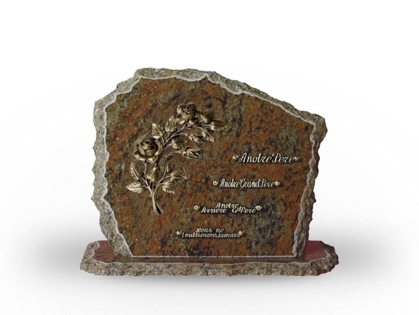 Plaque Granit originale romantique