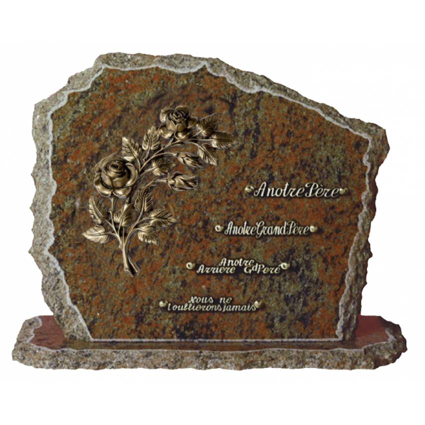 Plaque Granit originale romantique