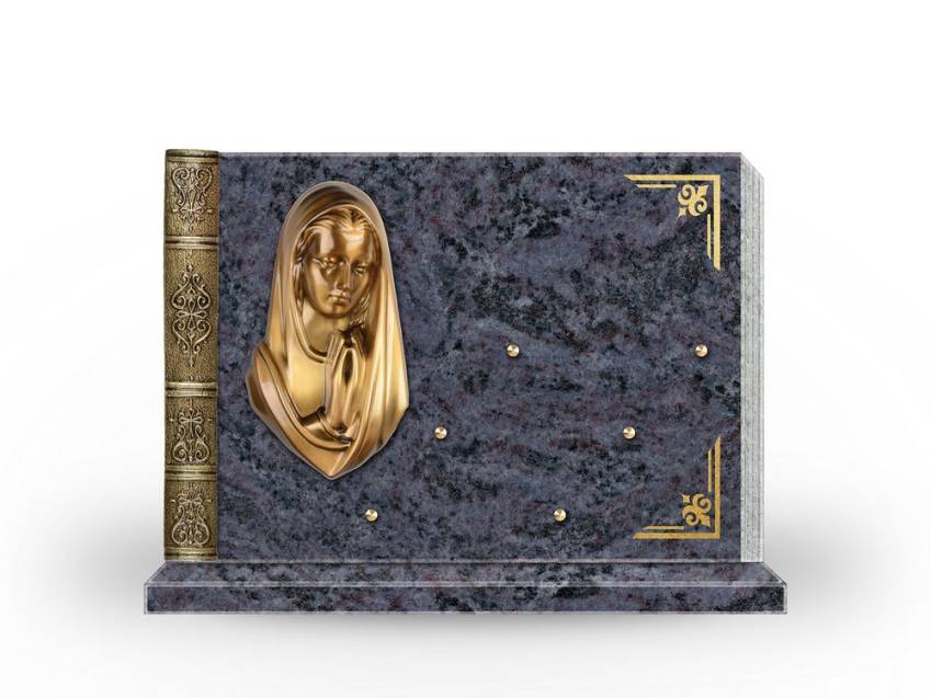 Plaque Granit Livre romantique