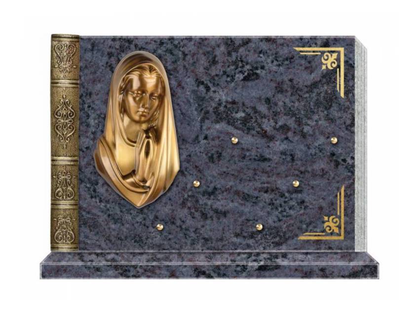 Granite Plaque Romantic Book.