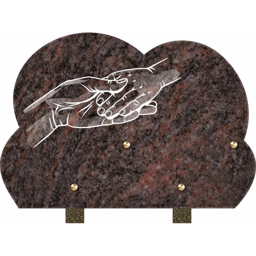 Stylish remarkable Granite plaque.