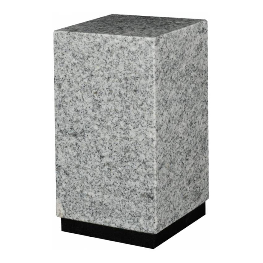 Remarkable granite urn 3 liters.