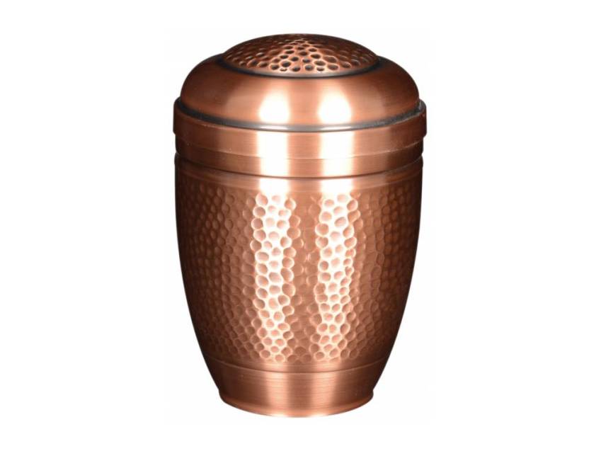 Copper urn, evocation, 3.7 liters.