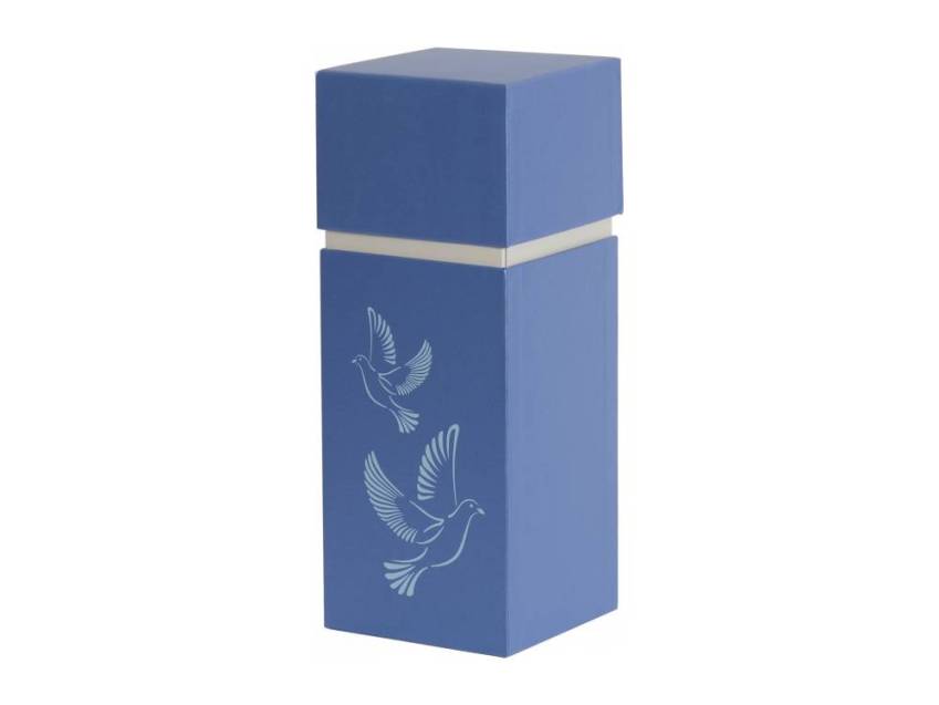 Cardboard urn, memory, 4 liters.