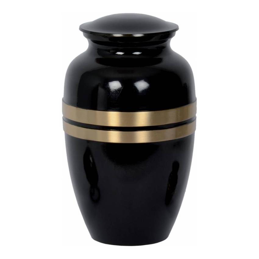 Brass urn, singular, 3.5 liters.