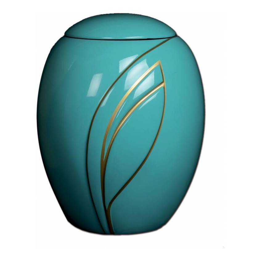 Resin urn souvenir of 4.2 liters.