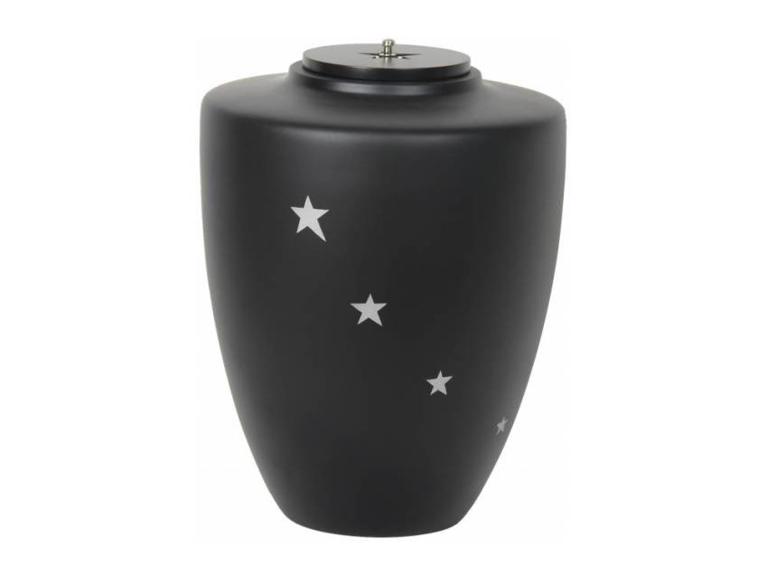 Fabulous resin urn, 3.5 liters.