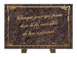 Cadre Or et Texte Or