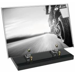 Moto décor 2 avec texte