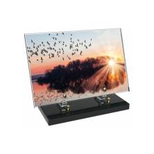 Authentic Rectangular Plexiglas Plaque.